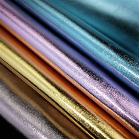 metallic sweatshirt fabric|metallic leather fabric.